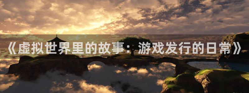 bbin视讯官网注册地址：《虚拟世界里的故事：游戏发行的日常》